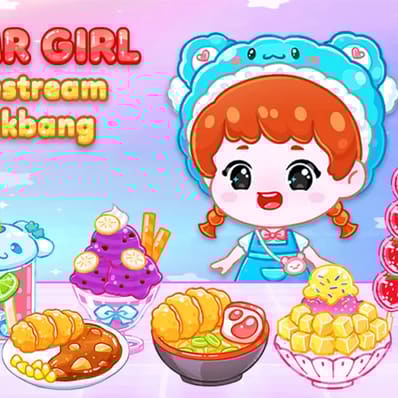 ASMR Girl: Livestream Mukbang