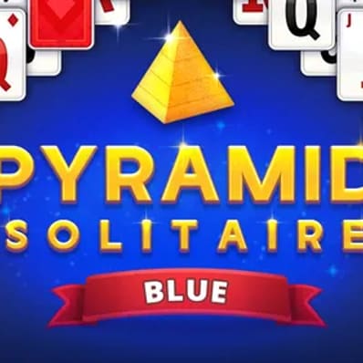 Pyramid Solitaire Blue